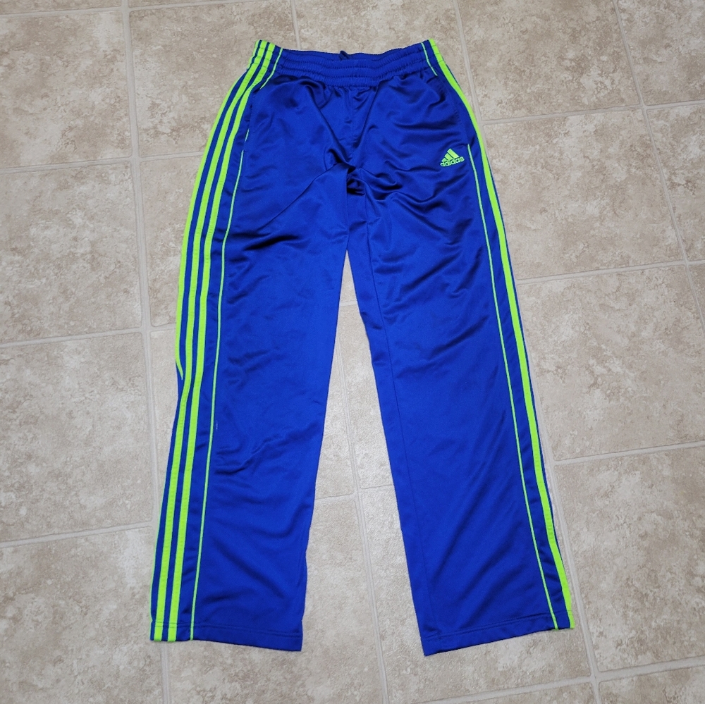 Adidas Boys XL 18 Track Pants Loose Side Stripe